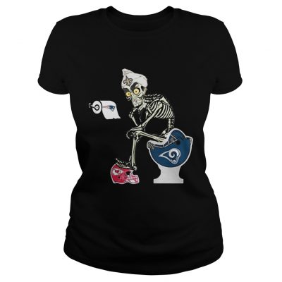 Ladies Tee Jeff Dunham Puppet New Orleans Saints toilet shirt