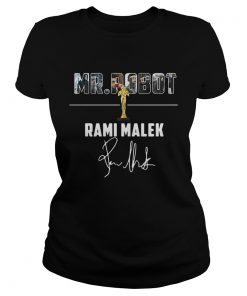 Ladies Tee Mr Robot Rami Malek shirt