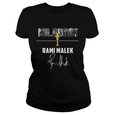 Ladies Tee Mr Robot Rami Malek shirt