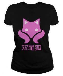 Ladies Tee Official Two Tailed Fox Shirt