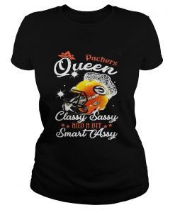 Ladies Tee Packers Queen Classy Sassy And A Bit Smart Assy Shirt