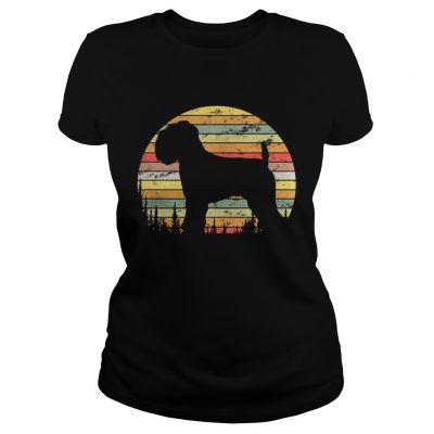 Ladies Tee Soft Coated Wheaten Terrier Dog Retro 70s Vintage Shirt