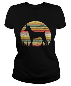 Ladies Tee Toy Fox Terrier Dog Retro 70s Vintage Dog Lover Shirt