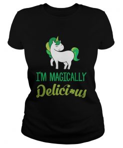 Ladies Tee Unicorn im magically delecious shirt