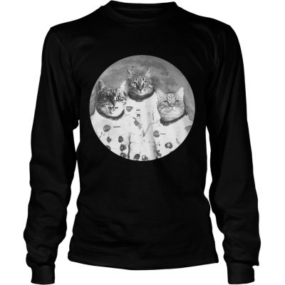 Longsleeve Tee Catstronauts Astronaut Cats shirt