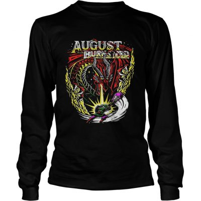 Longsleeve Tee Dragon August burns red shirt