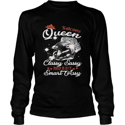 Longsleeve Tee Falcons Queen Classy Sassy And A Bit Smart Assy Shirt