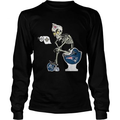 Longsleeve Tee Jeff Dunham Puppet Kansas City Chiefs toilet shirt