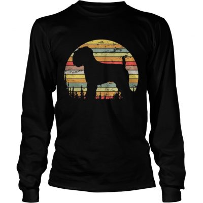 Longsleeve Tee Soft Coated Wheaten Terrier Dog Retro 70s Vintage Shirt