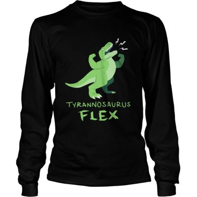 Longsleeve Tee Tyrannosaurus flex shirt