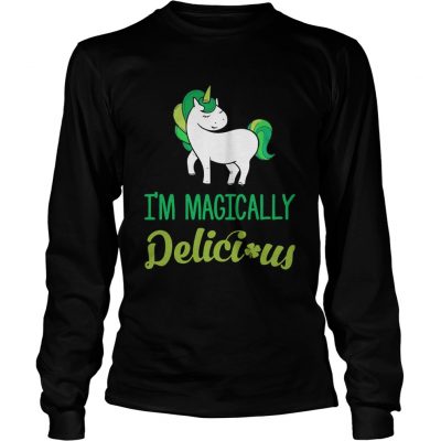 Longsleeve Tee Unicorn im magically delecious shirt