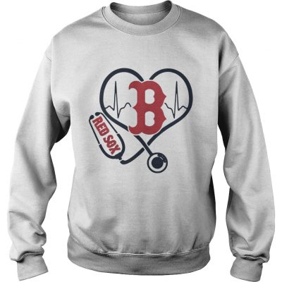 Sweatshirt Nurse Boston Red Sox heart shirt