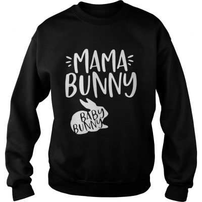 Sweatshirt Rabbit mama bunny baby bunny shirt