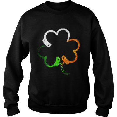 Sweatshirt Shamrock police saint patrick’s day T-Shirt