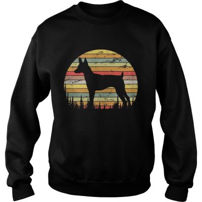 Sweatshirt Toy Fox Terrier Dog Retro 70s Vintage Dog Lover Shirt