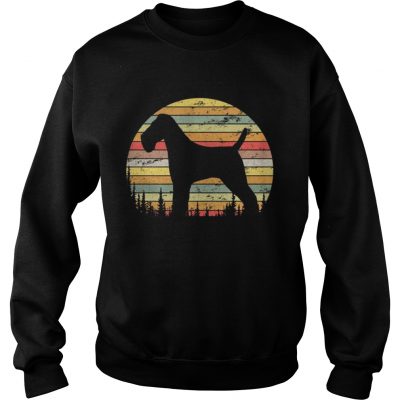 Sweatshirt Wire Hair Fox Terrier Dog Retro 70s Vintage Dog Shirt