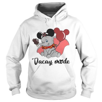 Dumbo loves Mickey Mouse vacay mode hoodie