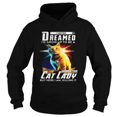 Flerken Goose I Never Dreamed Id Grow Up To Be A Super Cool Cat hoodie