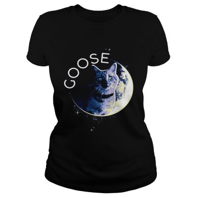 Flerken Goose the Cat in the moon ladies tee