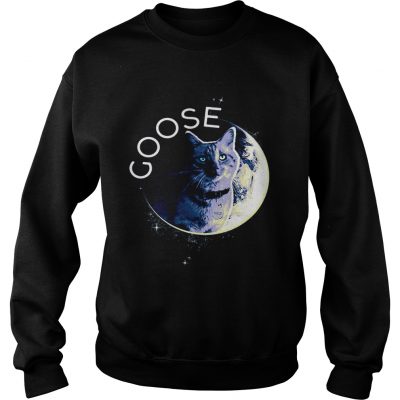 Flerken Goose the Cat in the moon sweatshirt