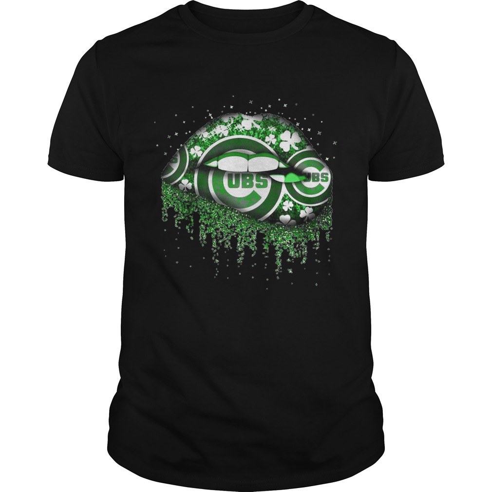 Chicago Cubs Irish St Patrick’s day lip shirt