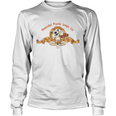 Homicidal Psycho Jungle Cat longsleeve tee