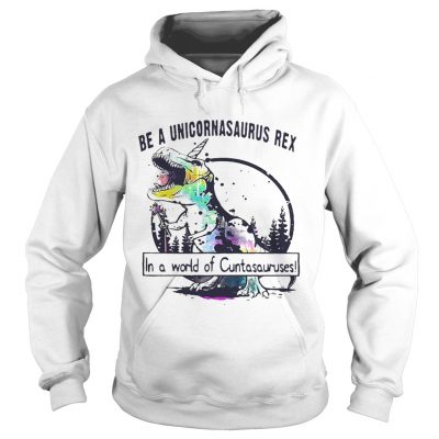 Hoodie Be a Unicoenasaurus rex in a world of Cuntasauruses shirt