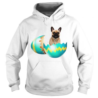 Hoodie Dog Easter Cute French Bulldog Egg Gift Shirt