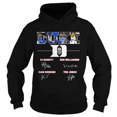 Hoodie Duke Rj Barrett Zion Williamson signature shirt