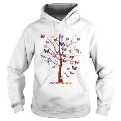 Hoodie Family Butterfly tree for lost people shirt