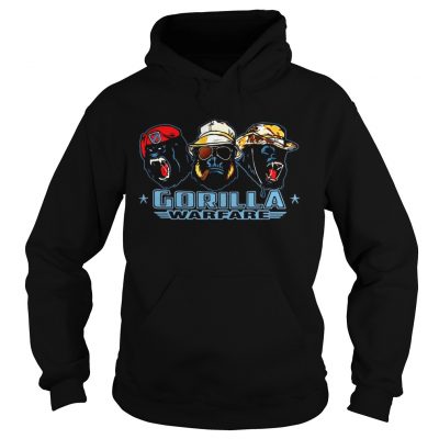 Hoodie Gorilla warfare kid shirt