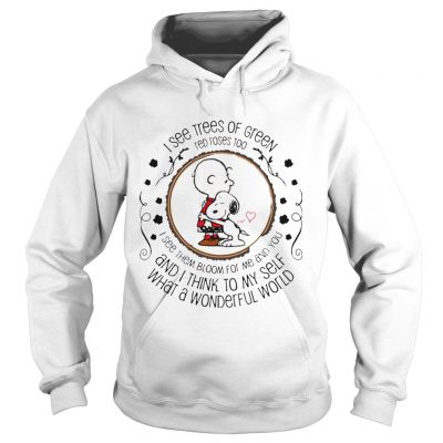 Hoodie Louis Armstrong What A Wonderful World Snoopy Peanut Gift Shirt