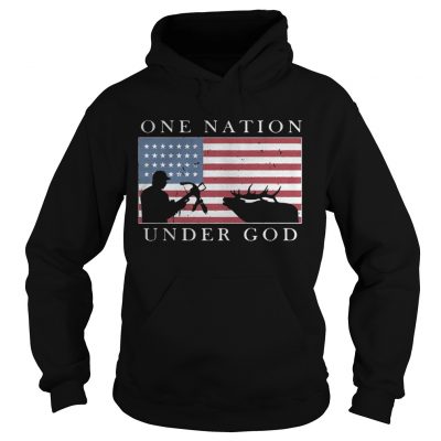 Hoodie One Nation Under God Shirt