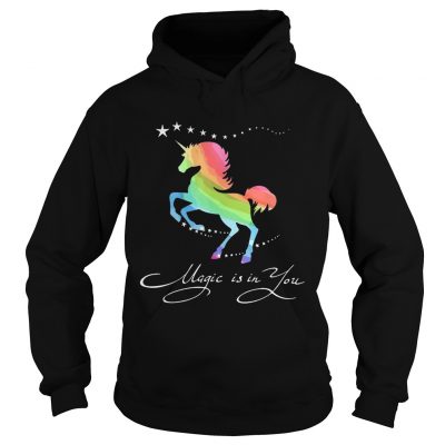 Hoodie Unicorn magic in you shirt