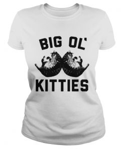 Ladies Tee Big ol kitties shirt