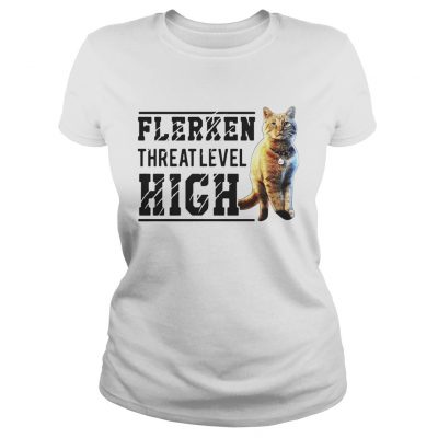 Ladies Tee Cat Flerken Threat Level High shirt