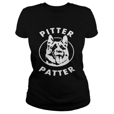 Ladies Tee Dog Pitter patter shirt