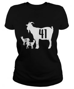 Ladies Tee Family Baby Goats 41776 shirt