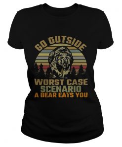 Ladies Tee Go Outside Unisex shirt