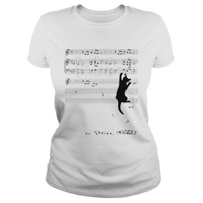 Ladies Tee Mischief cat shirt