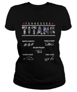 Ladies Tee Tennessee Titans Marcus Mariota Derrick Henry Delanie Walker Taylor Lewan Corey Davis shirt