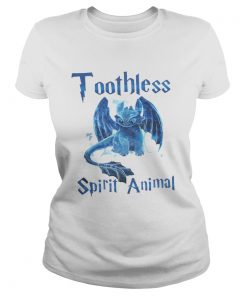 Ladies Tee Toothless is my spirit animal shirt