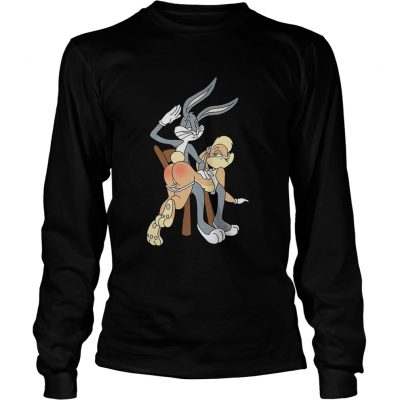 Longsleeve Tee Bugs bunny spanking Lola bunny shirt