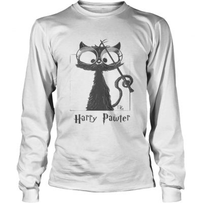 Longsleeve Tee Cat Harry Pawter shirt