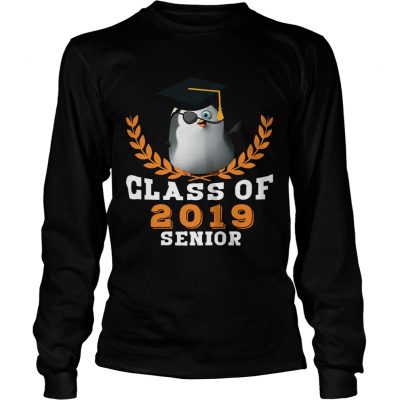 Longsleeve Tee Class of 2019 Senior High School Graduation TShirt