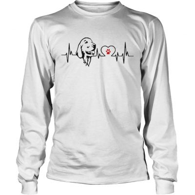 Longsleeve Tee Cool Dog Heartbeat Sweat Shirt