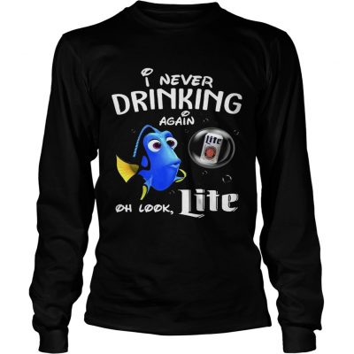 Longsleeve Tee Disney Funny Dory Im Never Drinking Again For Nite Lover Shirt