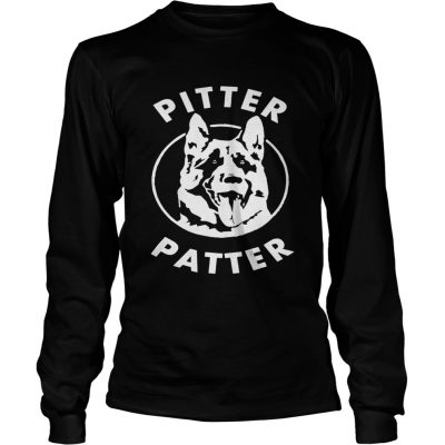 Longsleeve Tee Dog Pitter patter shirt