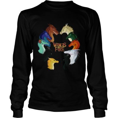 Longsleeve Tee Dragon wings of fire shirt