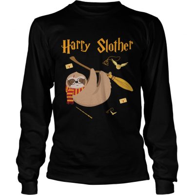 Longsleeve Tee Harry Potter sloth Harry Slother shirt